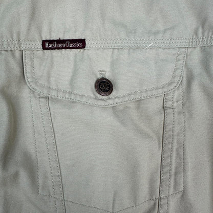 Vintage Marlboro Classics Jacke beige / braun XXL