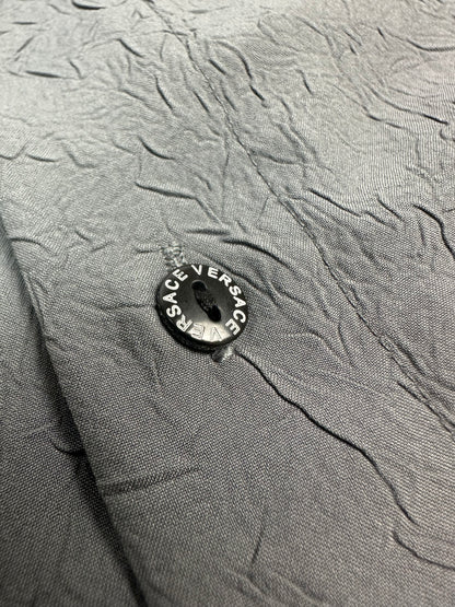Vintage Versace Hemd grau Gr. L