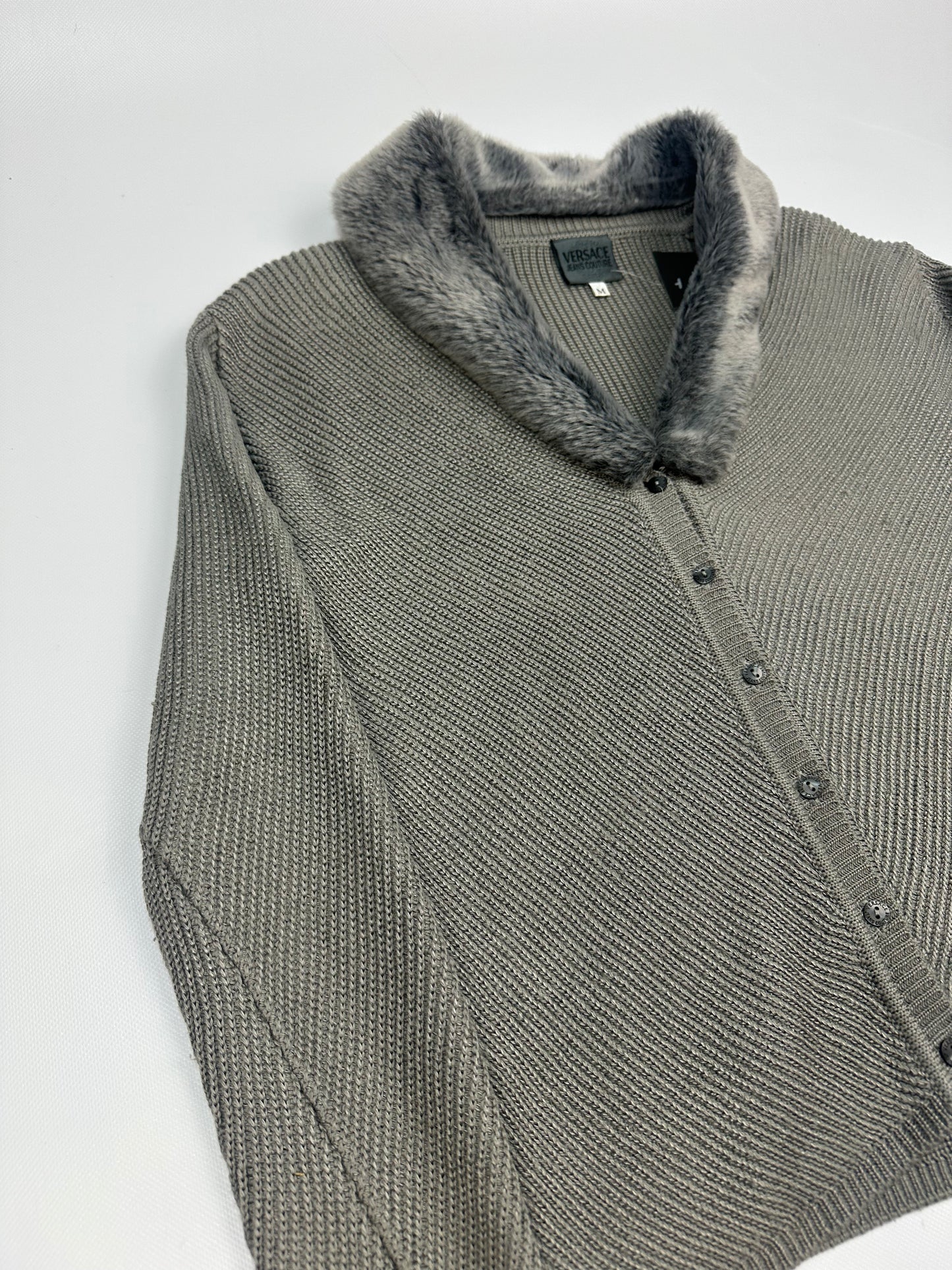 Vintage Versace Knit grau Damen M
