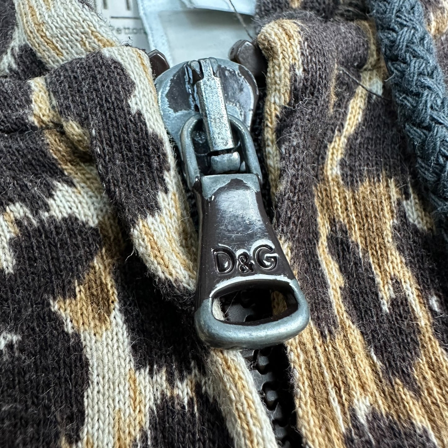 Vintage Dolce & Gabbana Leo- Jacke braun Damen L