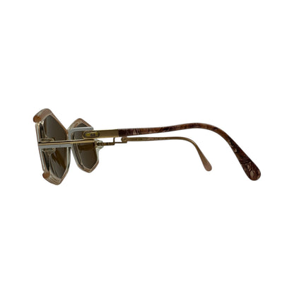 Vintage Cazal Sonnenbrilme braun