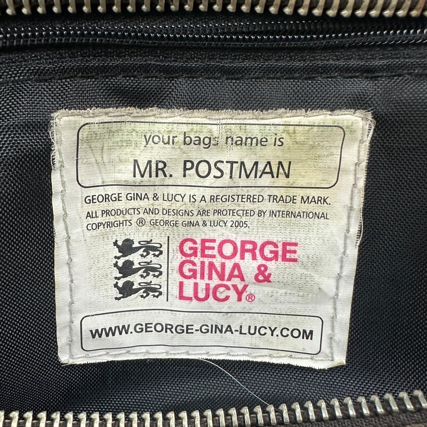 GG&L Mr. Postman Umhängetasche braun