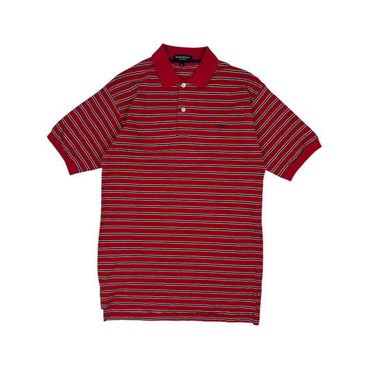 Vintage Yves Saint Laurent Polohemd rot Gr. L