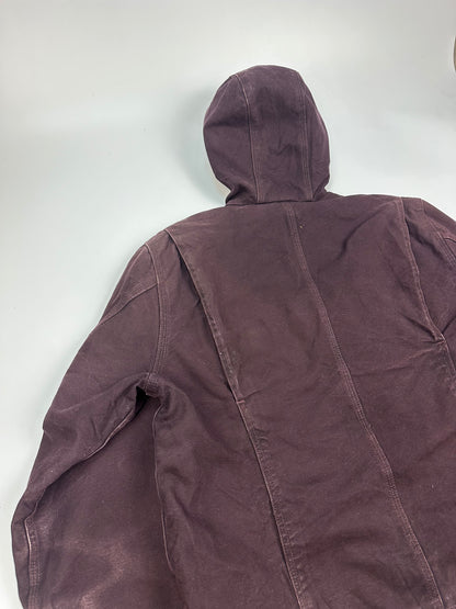 Vintage Carhartt Jacke dunkelrot Gr. M Frauen: XL