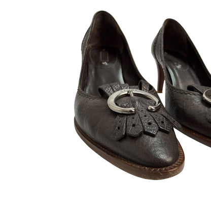Vintage Celine Heels braun Gr. 38,5