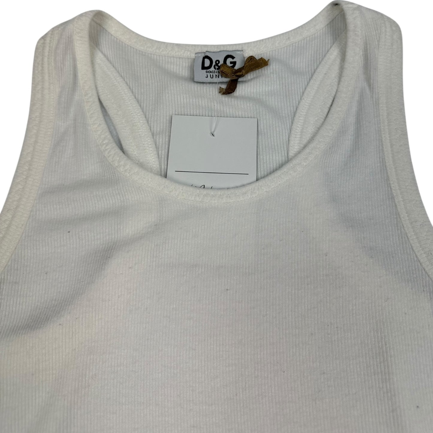 Vintage Dolce & Gabbana Top weiß Damen S