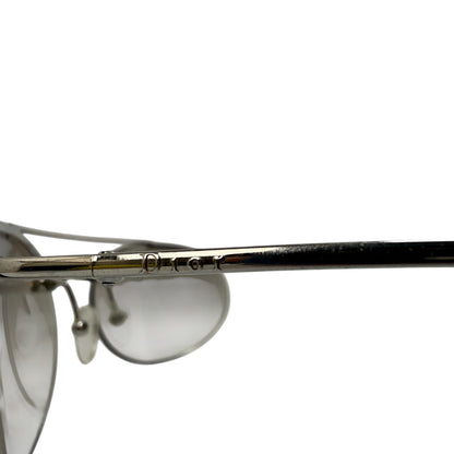 Vintage Christian Dior Brille Silber