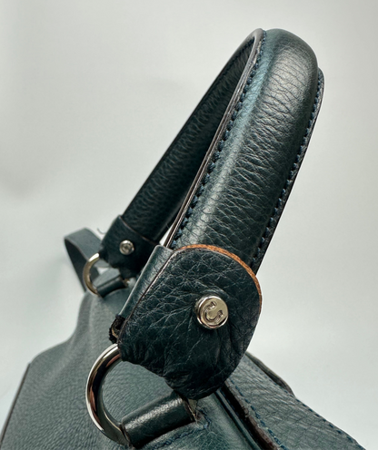 Salvatore Ferragamo Sofia Handtasche petrol
