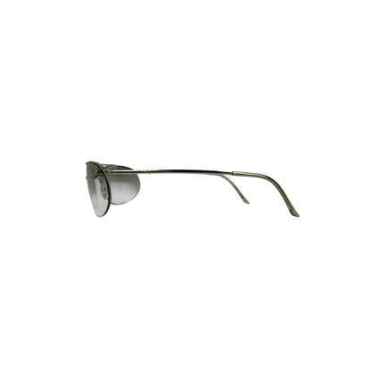 Vintage Christian Dior Brille Silber