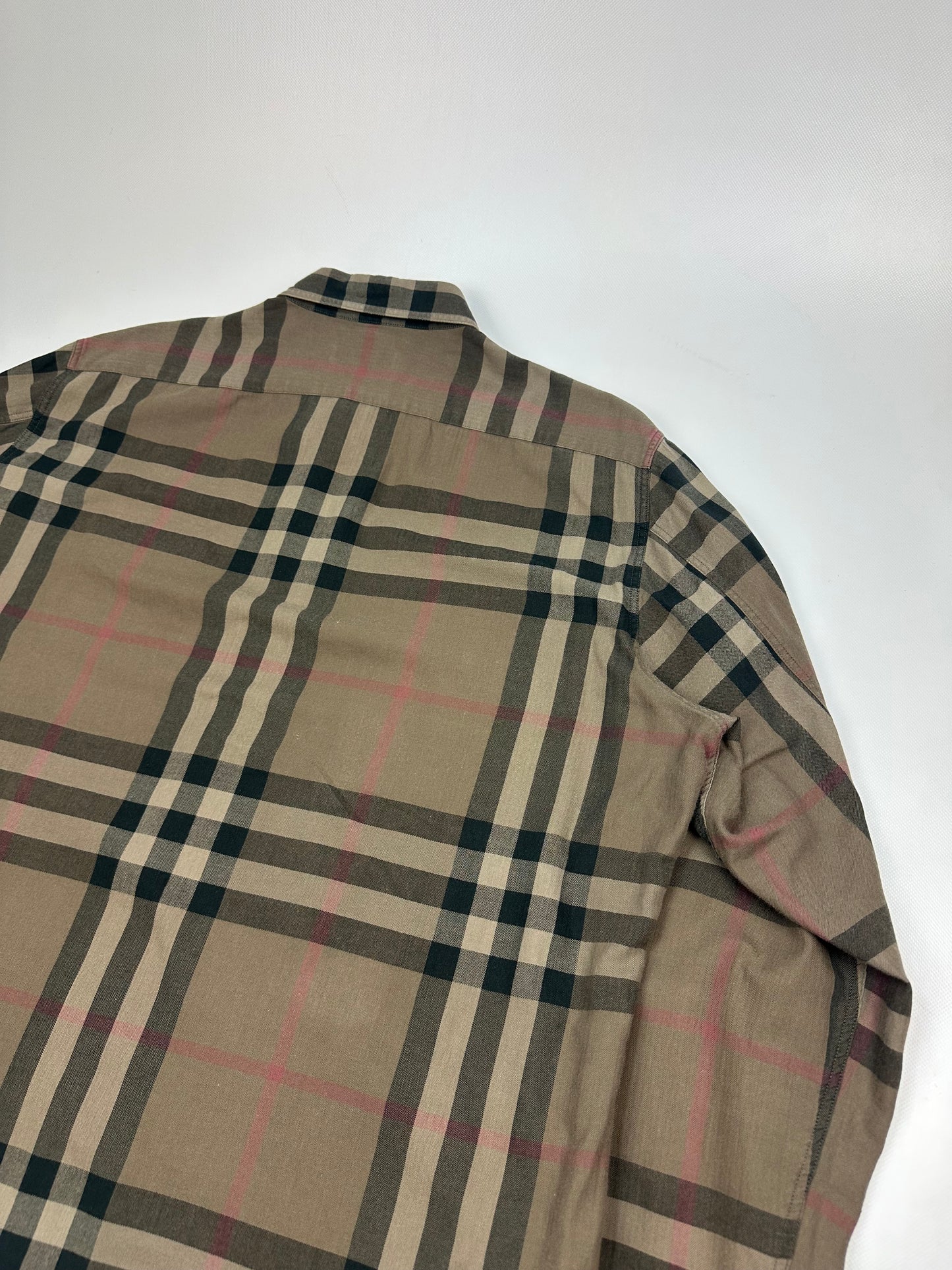 Vintage Burberry Hemd braun XL