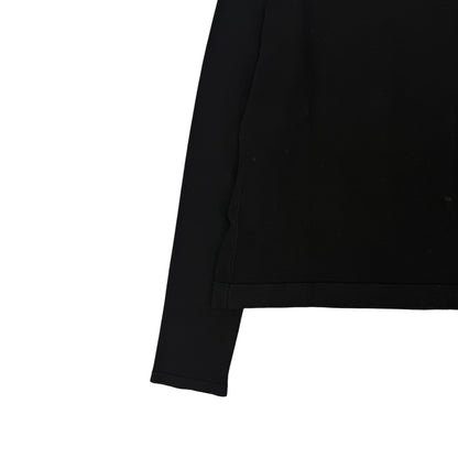 Vintage Jean Paul Gaultier Rollkragen Pullover schwarz Gr. Damen S