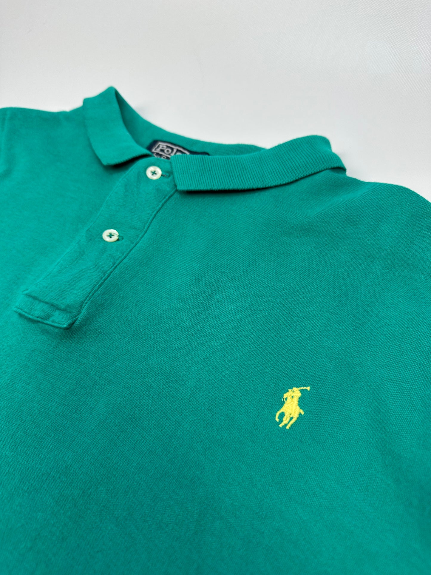 Vintage Polo Ralph Lauren Polohemd türkis XXL
