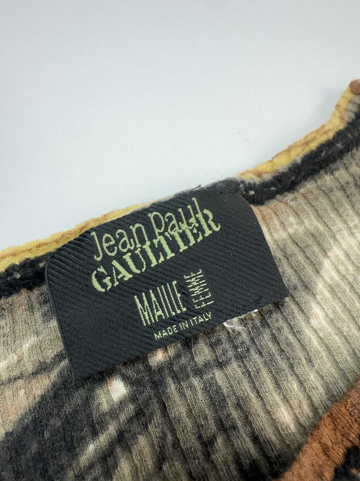 Jean Paul Gaultier AW 2003 Spider Skeleton Wool Pullover