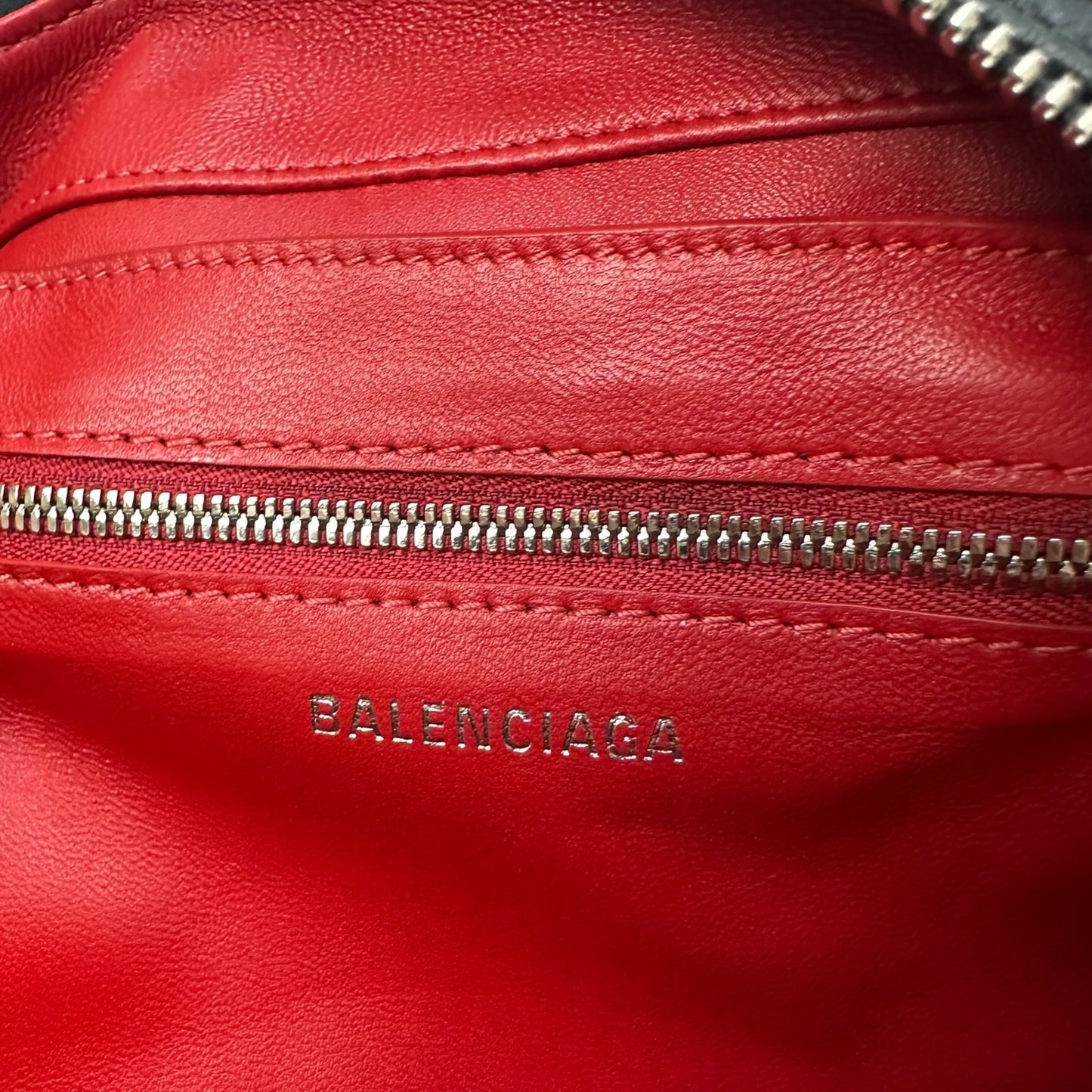 Vintage Balenciaga Hand- Umhängetasche schwarz