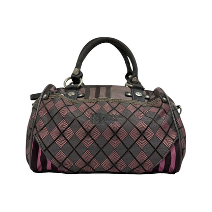Vintage GG&L Mirror Me Tasche rot / grau