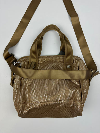 Vintage GG&L Hand- Umhängetasche gold