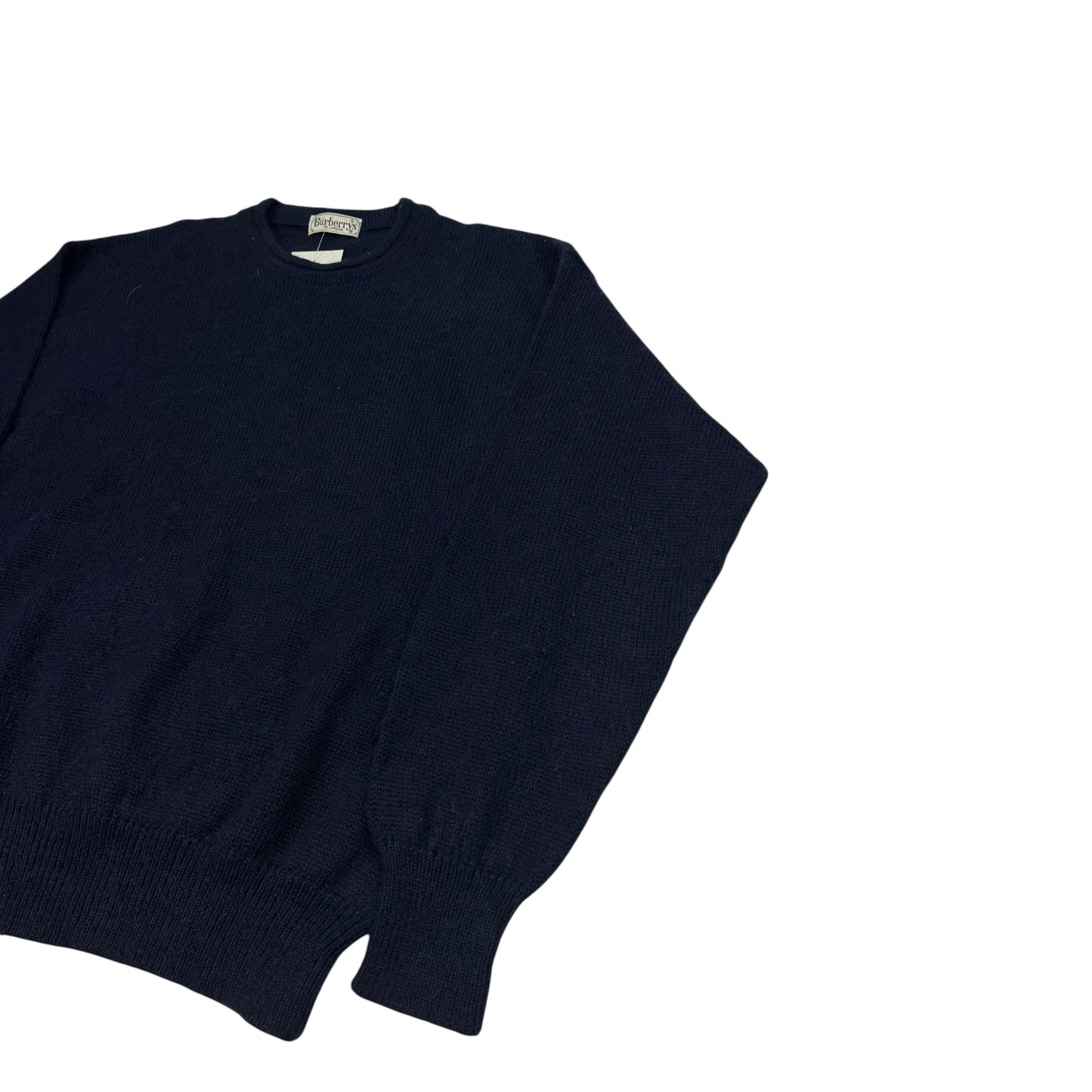 Vintage Burberry Pullover dunkelblau 6/L