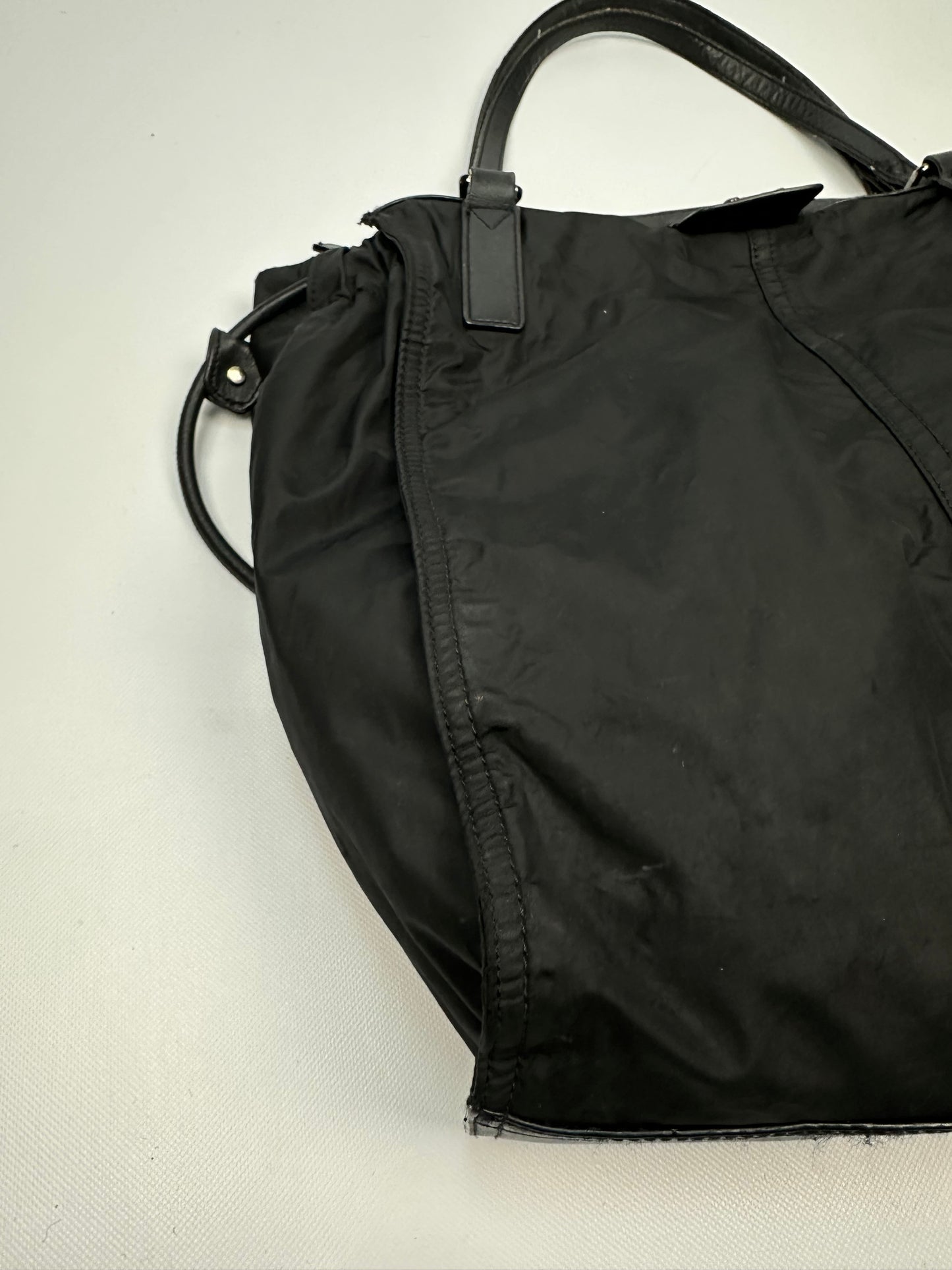 Vintage Burberry Shopper schwarz