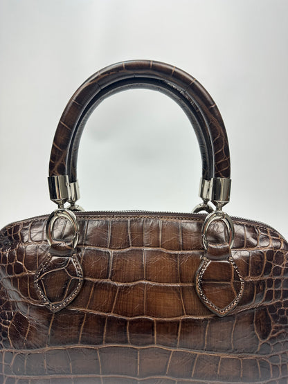 Vintage Coccinelle Handtasche braun