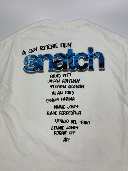 Vintage "Snatch" Movie T-Shirt weiß XXL