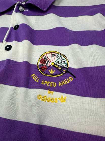 Vintage Adidas Polo lila L