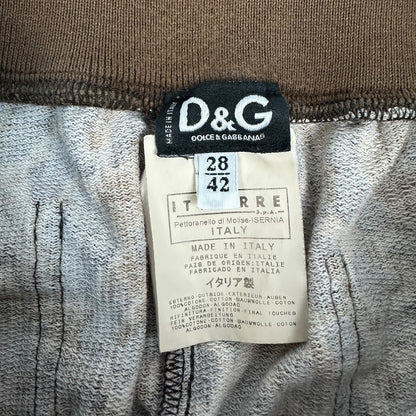 Vintage Dolce & Gabbana Leo Trackpants braun Damen L