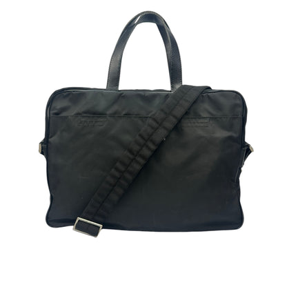 Prada Laptop- Umhängetasche schwarz