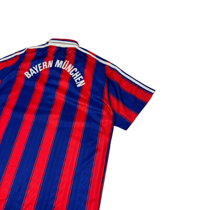 Vintage Adidas FC Bayern Fußball Trikot blau / rot L