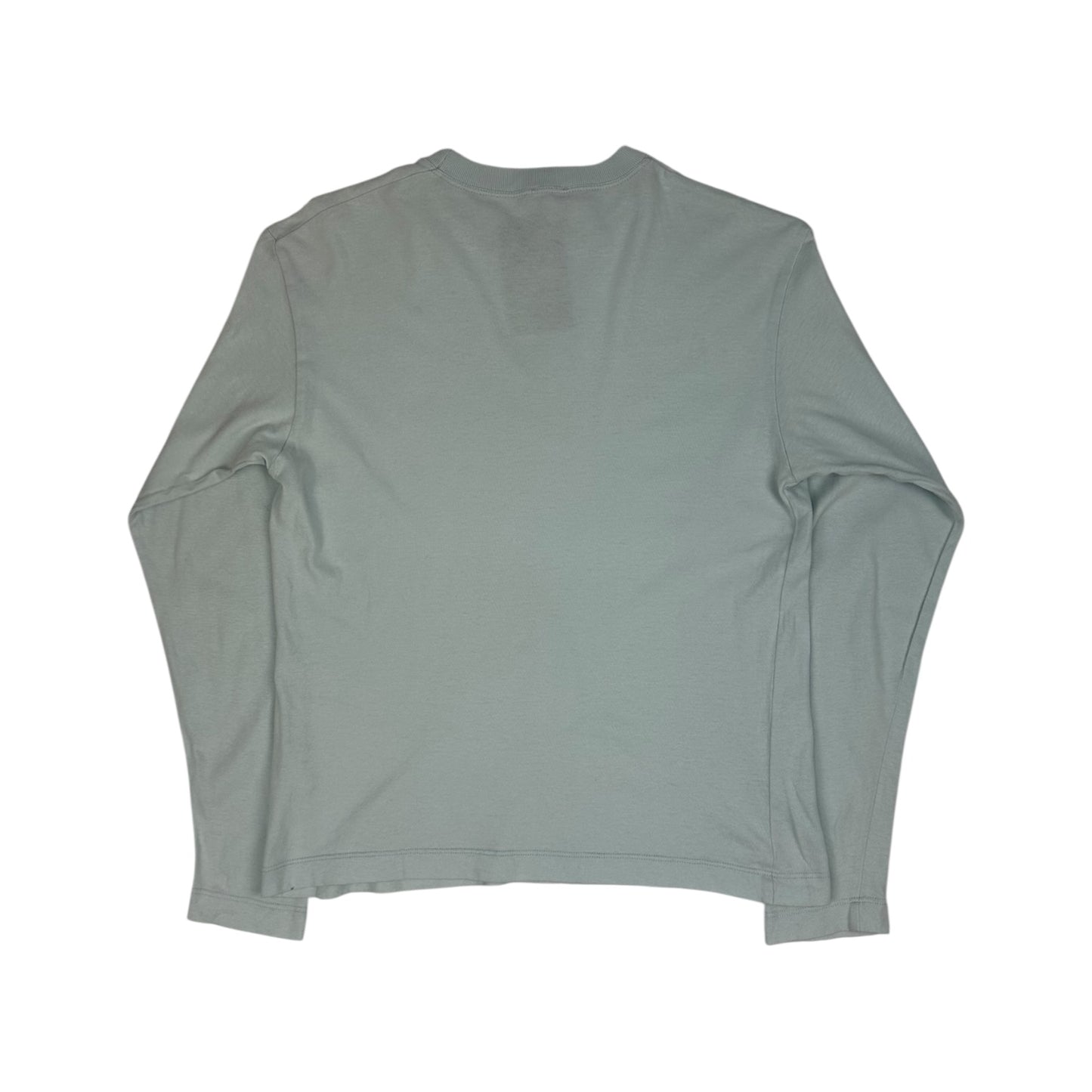 Vintage Armani Longsleeve hellblau Damen M