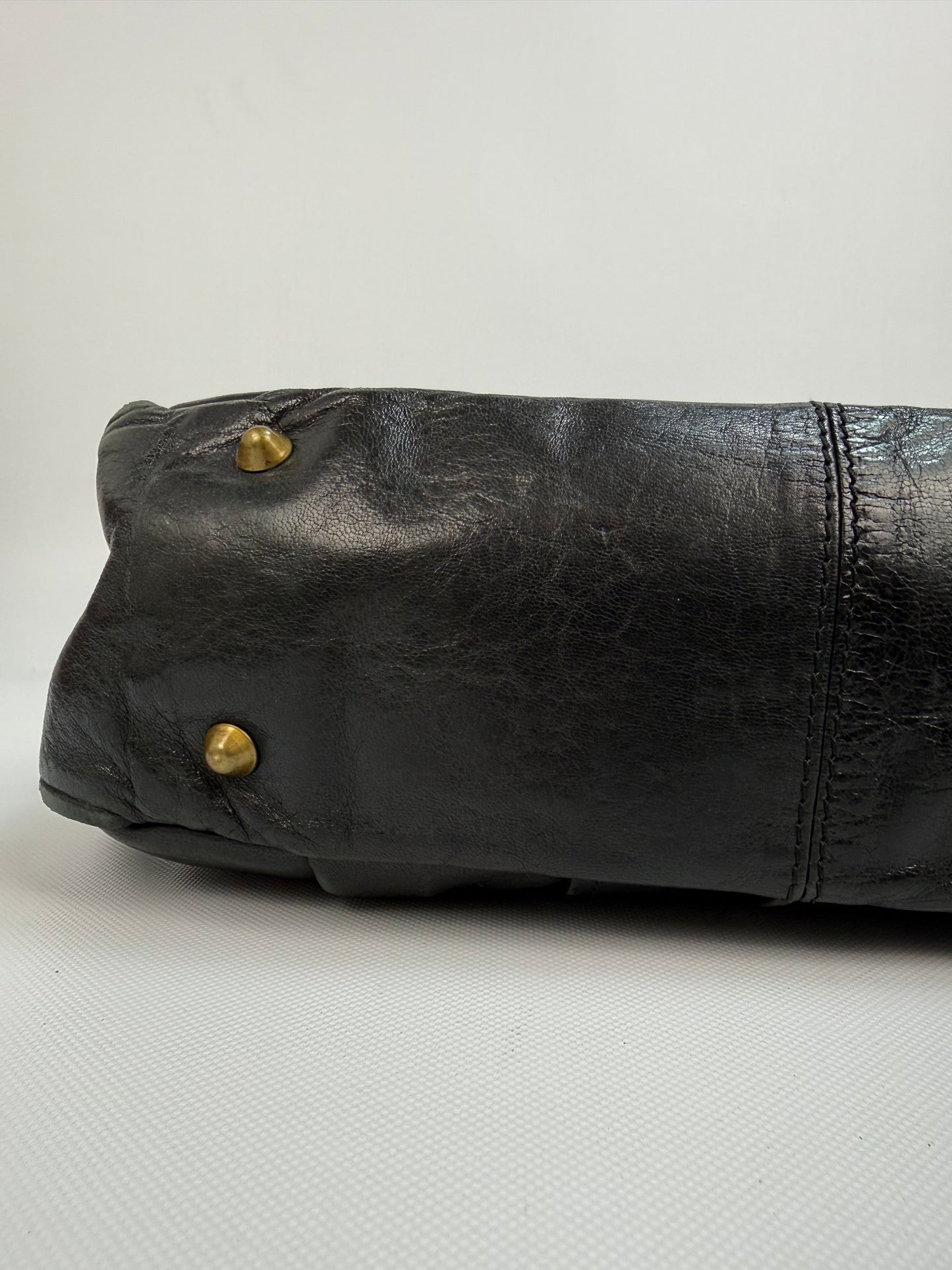 Vintage Chloé Handtasche schwarz / Gold