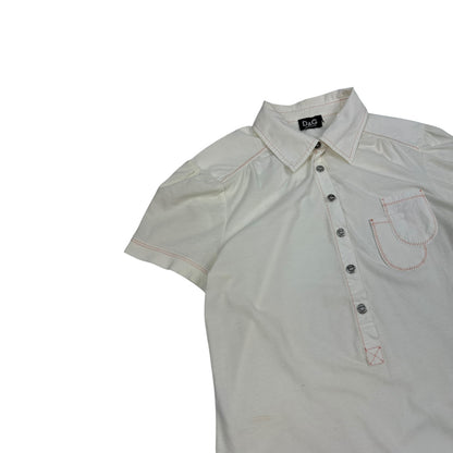 Vintage Dolce & Gabbana T-Shirt weiß Damen M