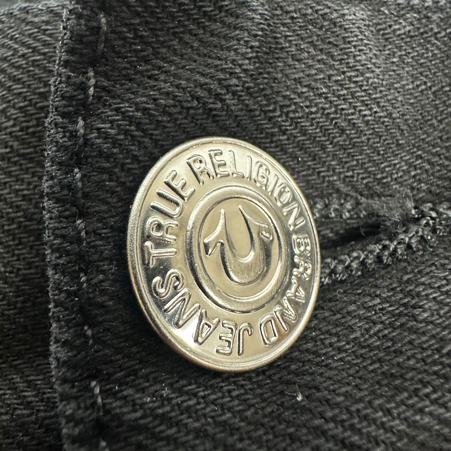 Vintage True Religion Jeanshose schwarz 32