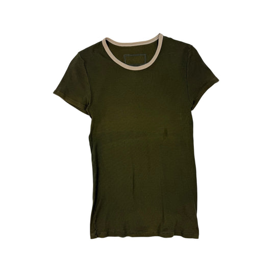 Vintage Dolce & Gabbana Top dunkelgrün Gr. M