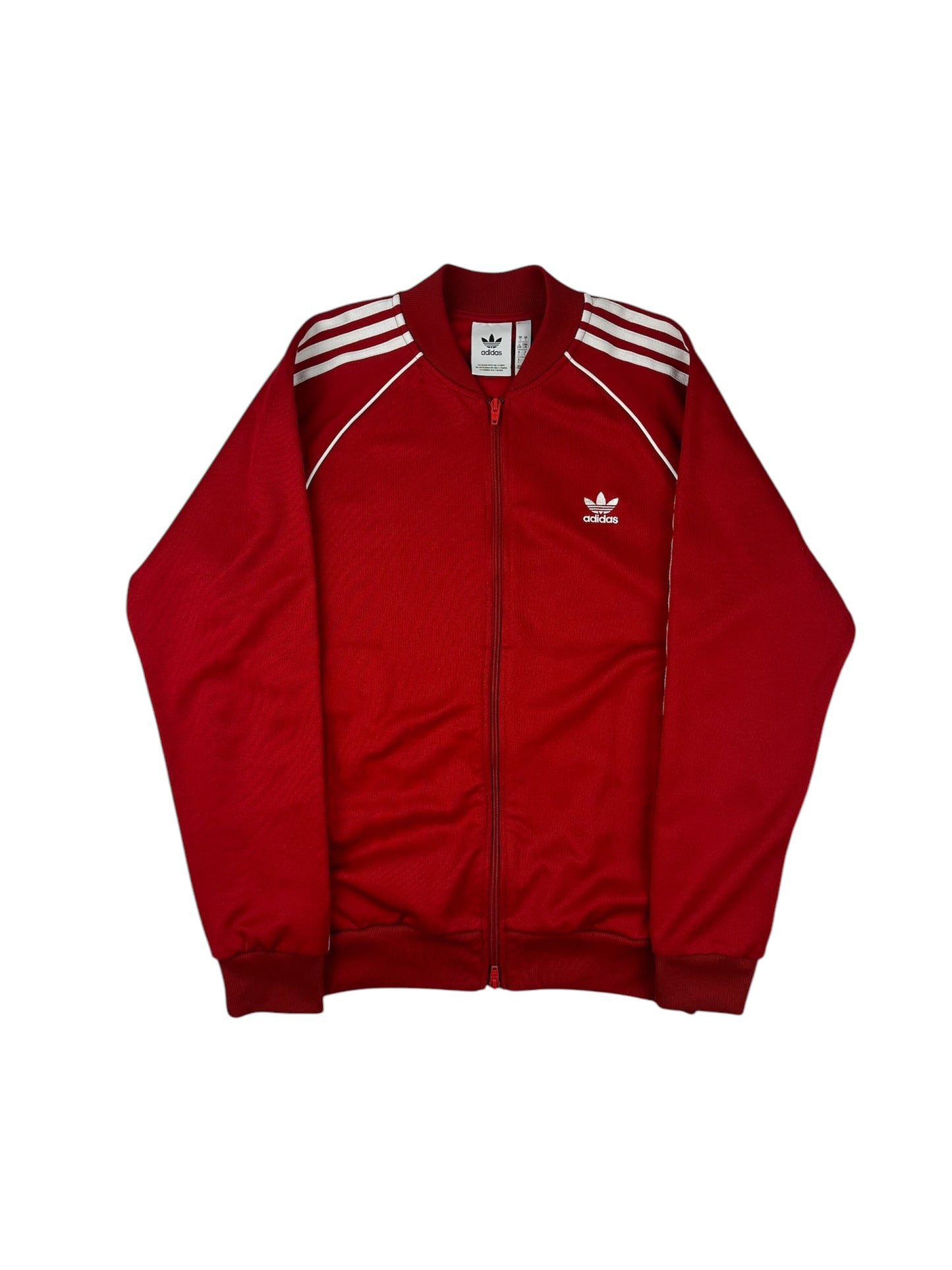 Adidas trackjacket rot L