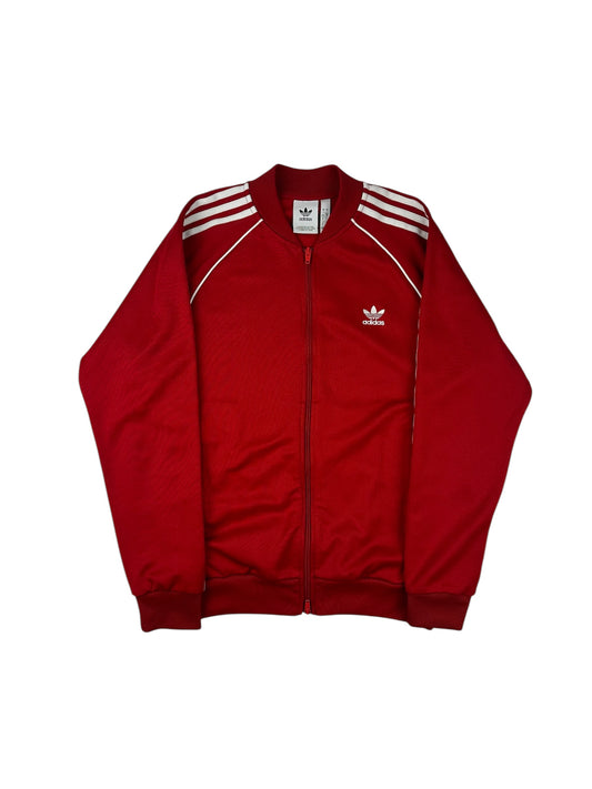 Adidas trackjacket rot L