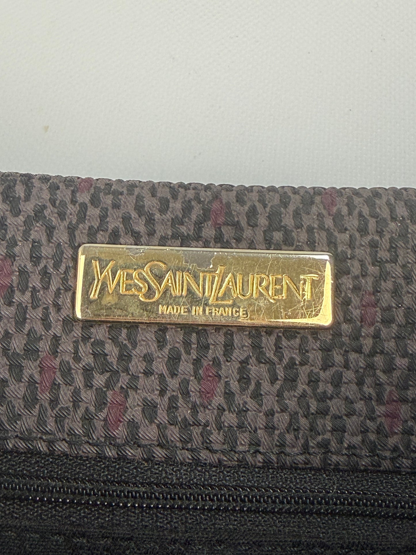 Vintage Yves Saint Laurent Schultertasche braun