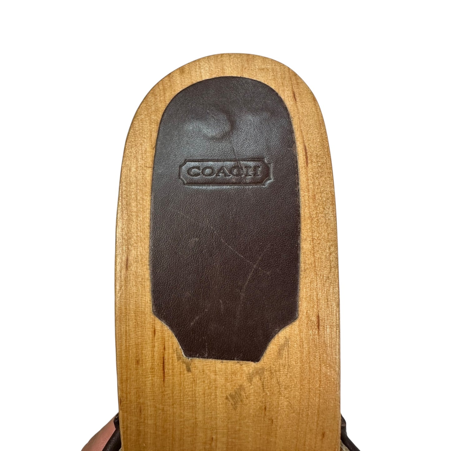 Vintage Coach Heels braun 40,5