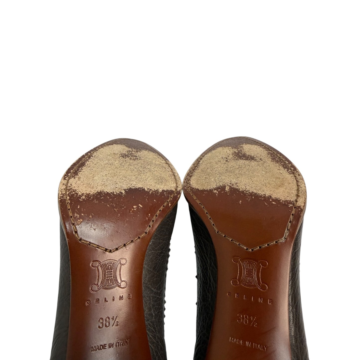 Vintage Celine Heels braun Gr. 38,5