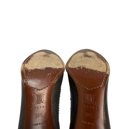 Vintage Celine Heels braun Gr. 38,5