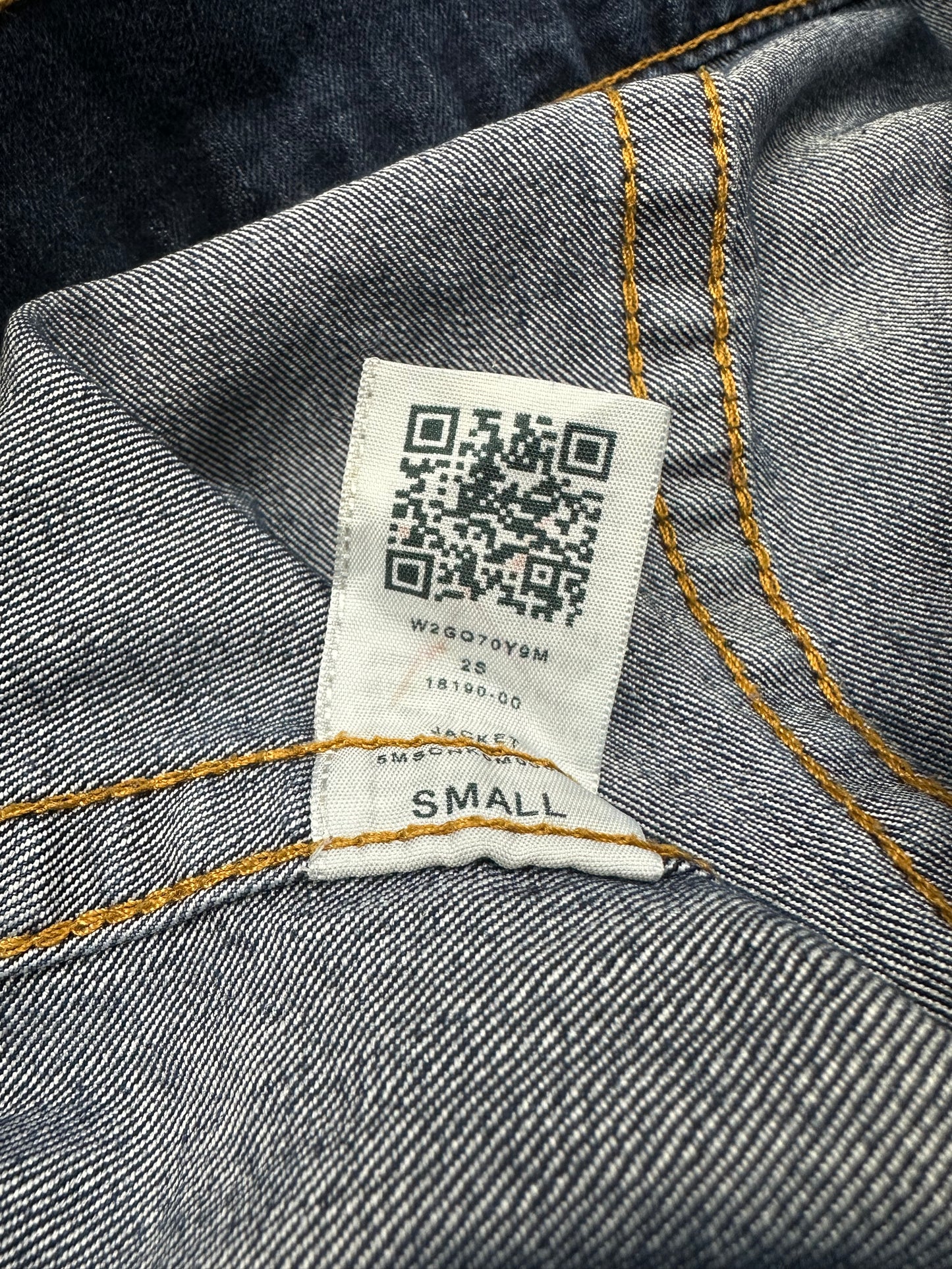 Vintage True Religion denim jacket blue S