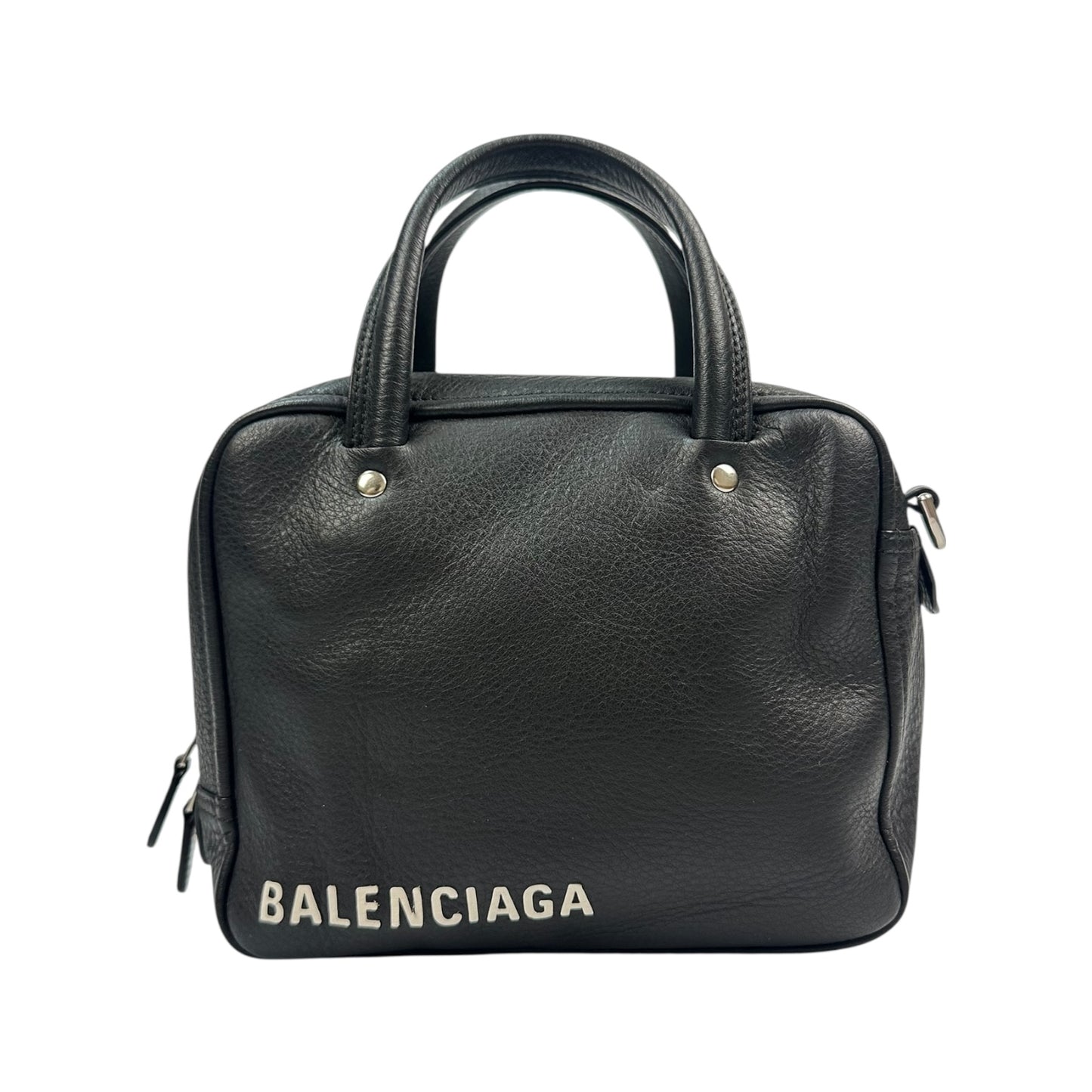 Vintage Balenciaga Hand- Umhängetasche schwarz