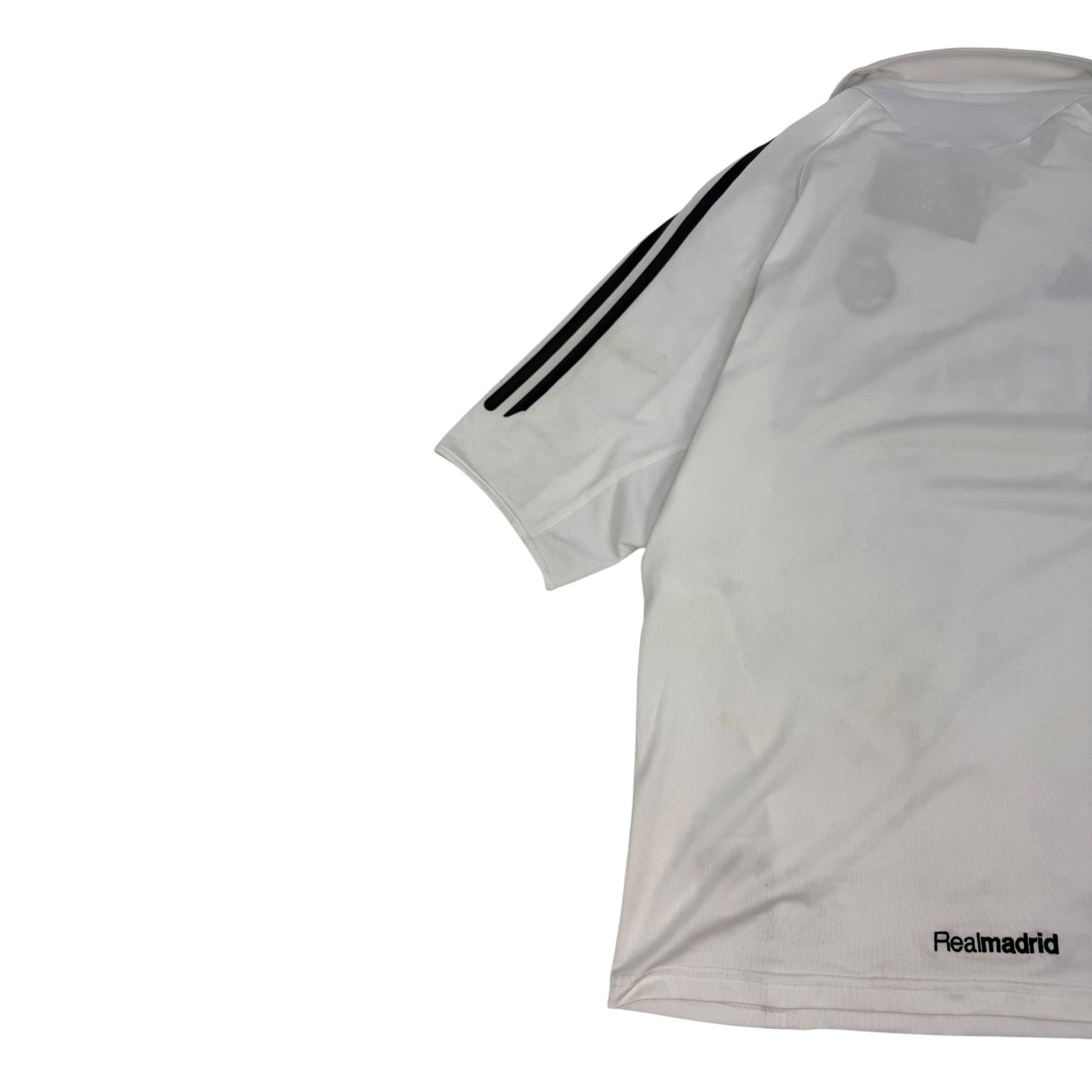 Vintage Adidas Real Madrid Fußballtrikot weiß Gr. 176