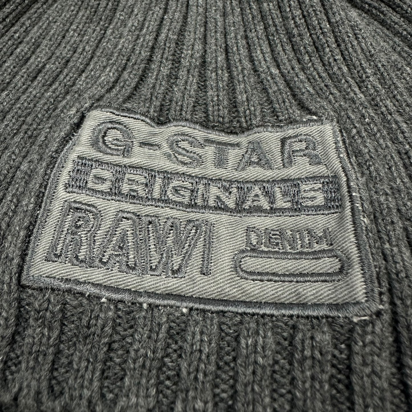 Vintage G-Star Beanie grau
