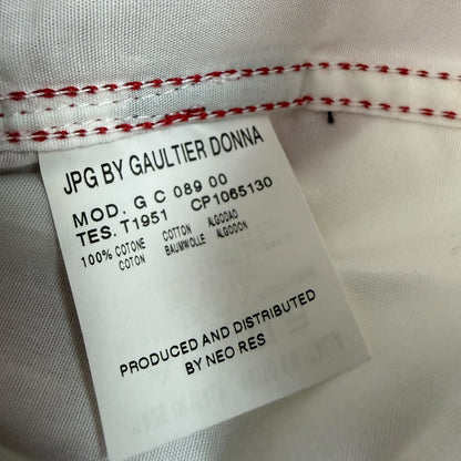 Vintage JPG by Gaultier Donna Hemd Gr. 42