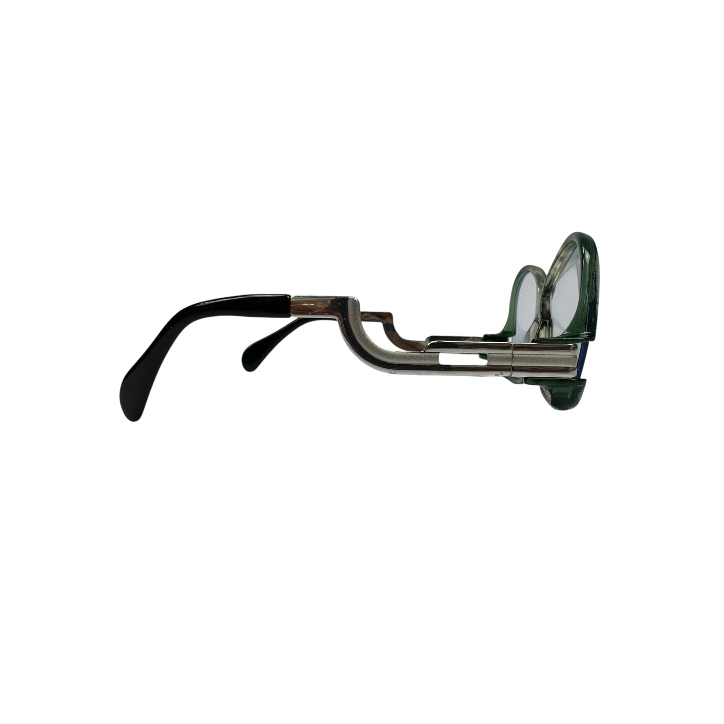 Vintage Cazal Brille silber / grün