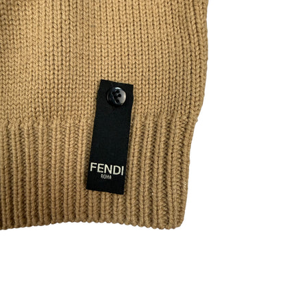 Fendi Pullover schwarz / braun Gr. 52