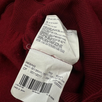 Vintage Burberry Pullover rot 7/XL