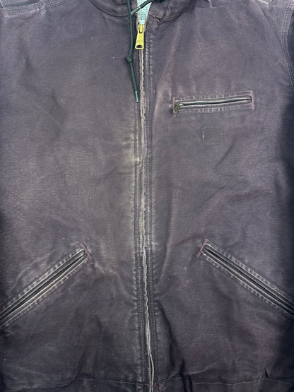Vintage Carhartt Jacke dunkelrot Gr. M Frauen: XL