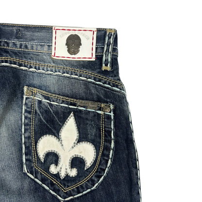 Vintage Laguna Beach Jeanshose blau 34