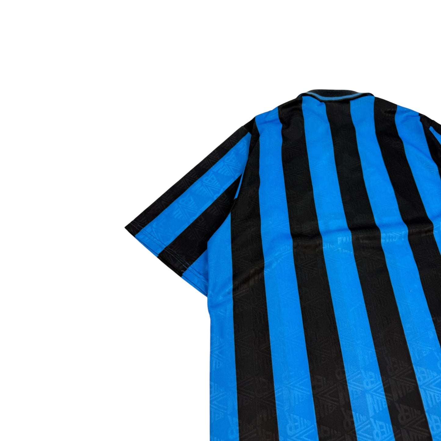 Vintage Umbro Inter Mailand Fußballtrikot blau / schwarz Gr. XL